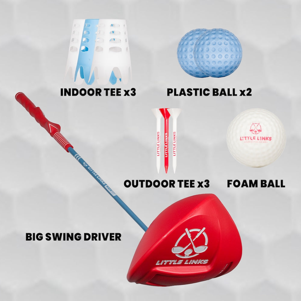 Big Swing Kids Golf Driver - Red