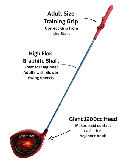 Big Swing Adult Golf Driver (Choose Color)