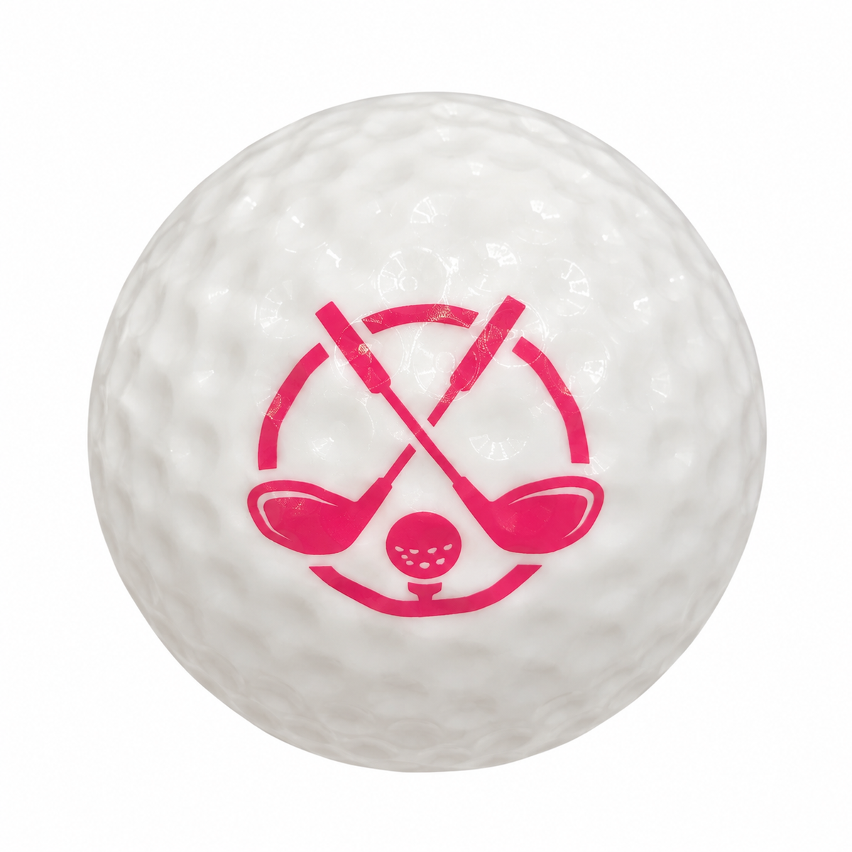 Oversized Foam Golf Balls - 6 Pack - Choose a Color