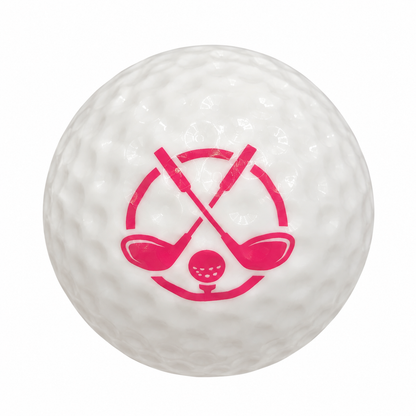Oversized Foam Golf Balls - 6 Pack - Choose a Color