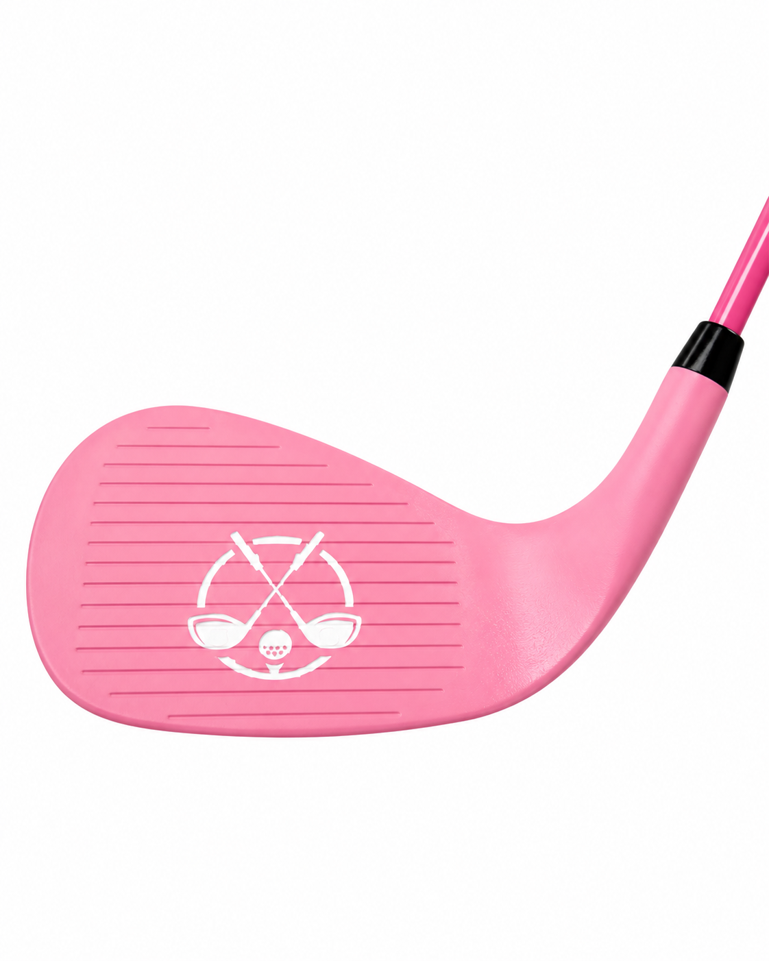 Pink Little Links Big Swing Wedge club head with oversized face designed to help young golfers make easier contact.