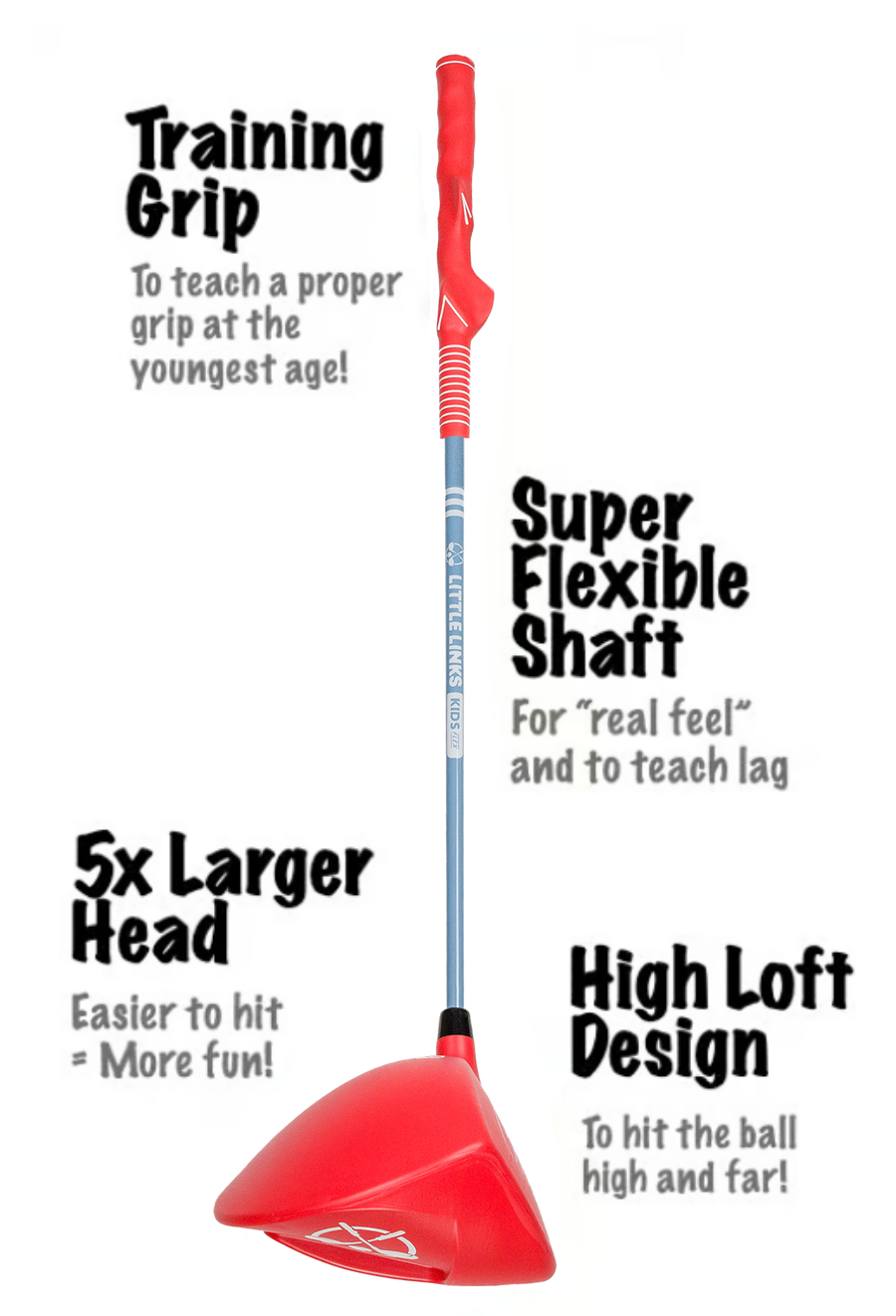 Big Swing Kids Golf Driver - Red